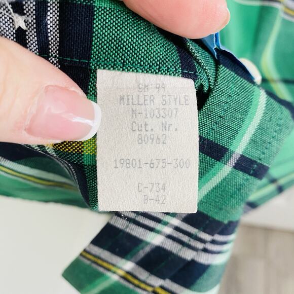 Cinch Shirt Mens XXL 2Xl Classic Plaid Button Down Long Sleeve cowboy Rodeo EUC - Picture 4 of 5